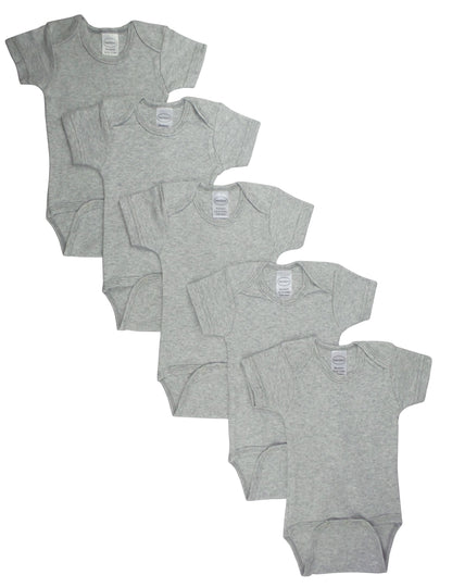 Grey Bodysuit Onezies (Pack of 5) 0010.Grey.5