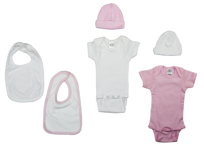 Girls 6 Piece Layette Set LS_0007