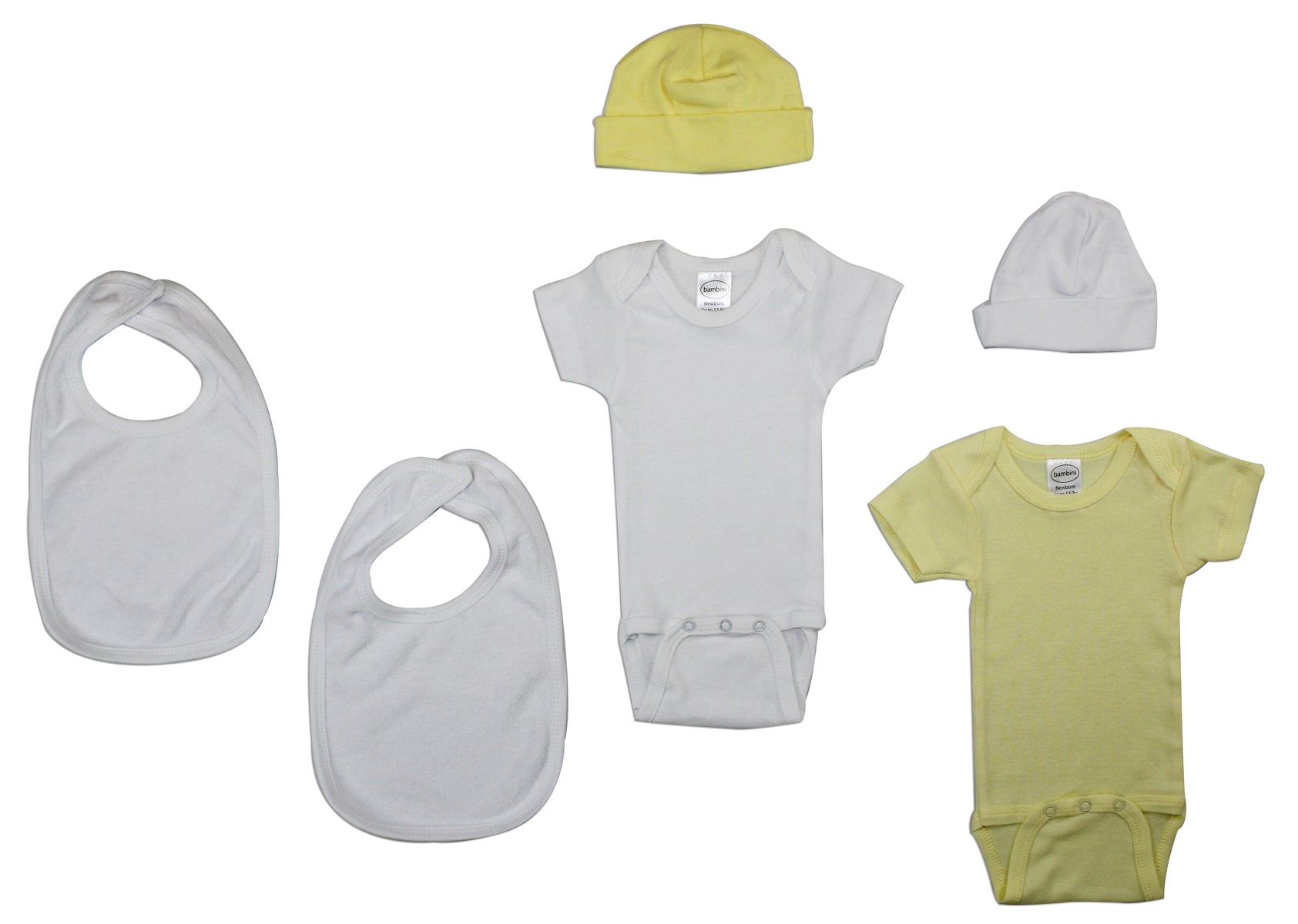 Newborn Baby 6 Piece Layette Set LS_0013