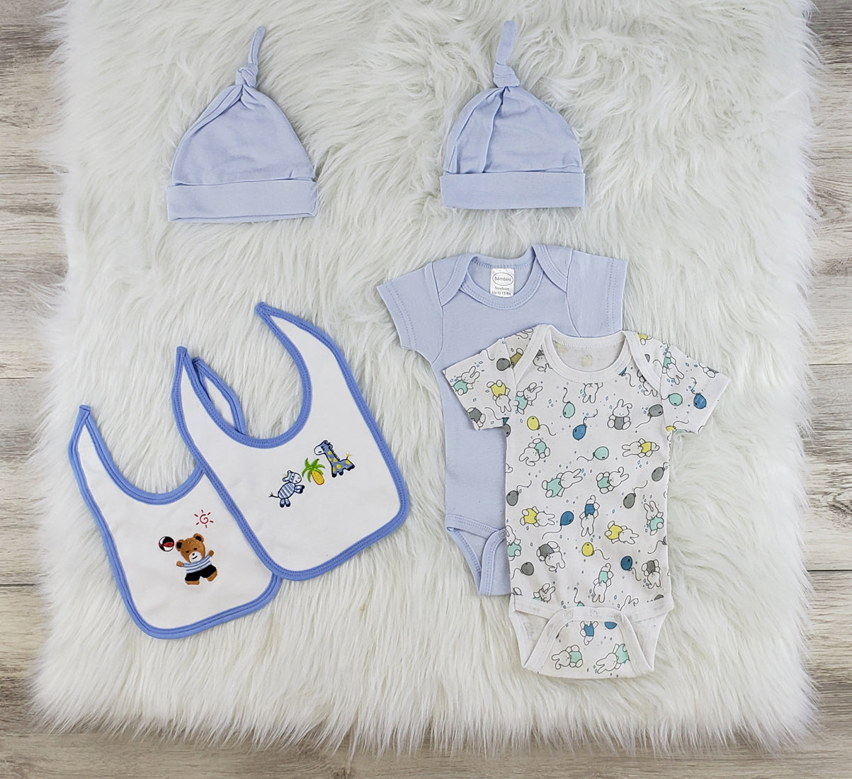 6 Pc Layette Baby Clothes Set LS_0545