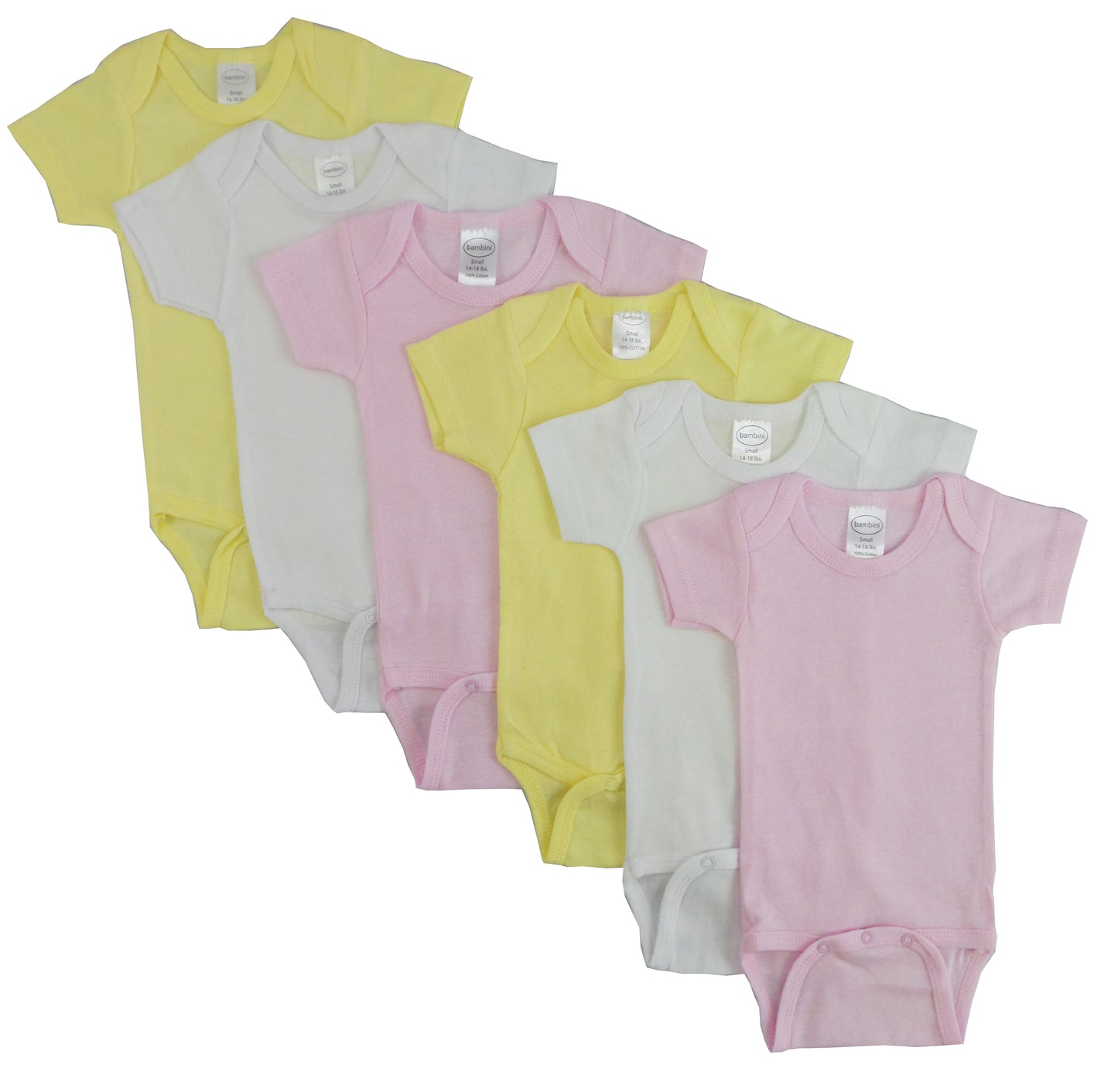 Pastel Girls Short Sleeve 6 Pack 003_003