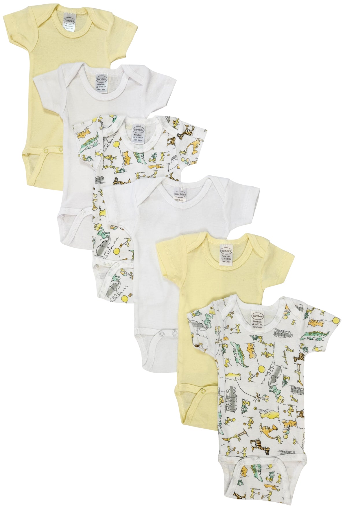 Unisex Baby 6 Pc Layette Sets NC_0416