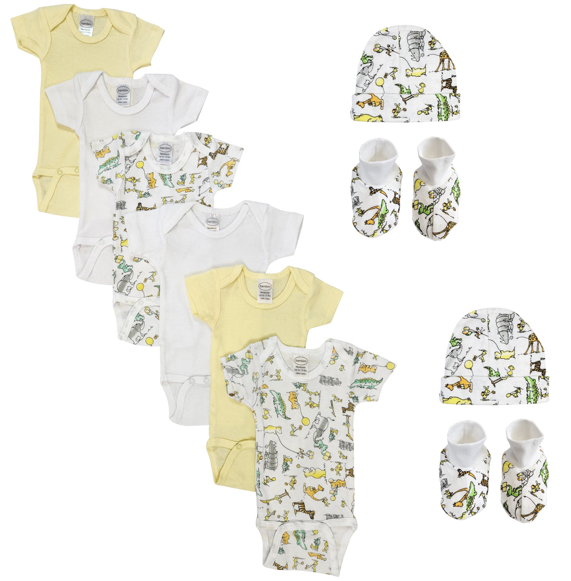 Unisex Baby 10 Pc Layette Sets NC_0417