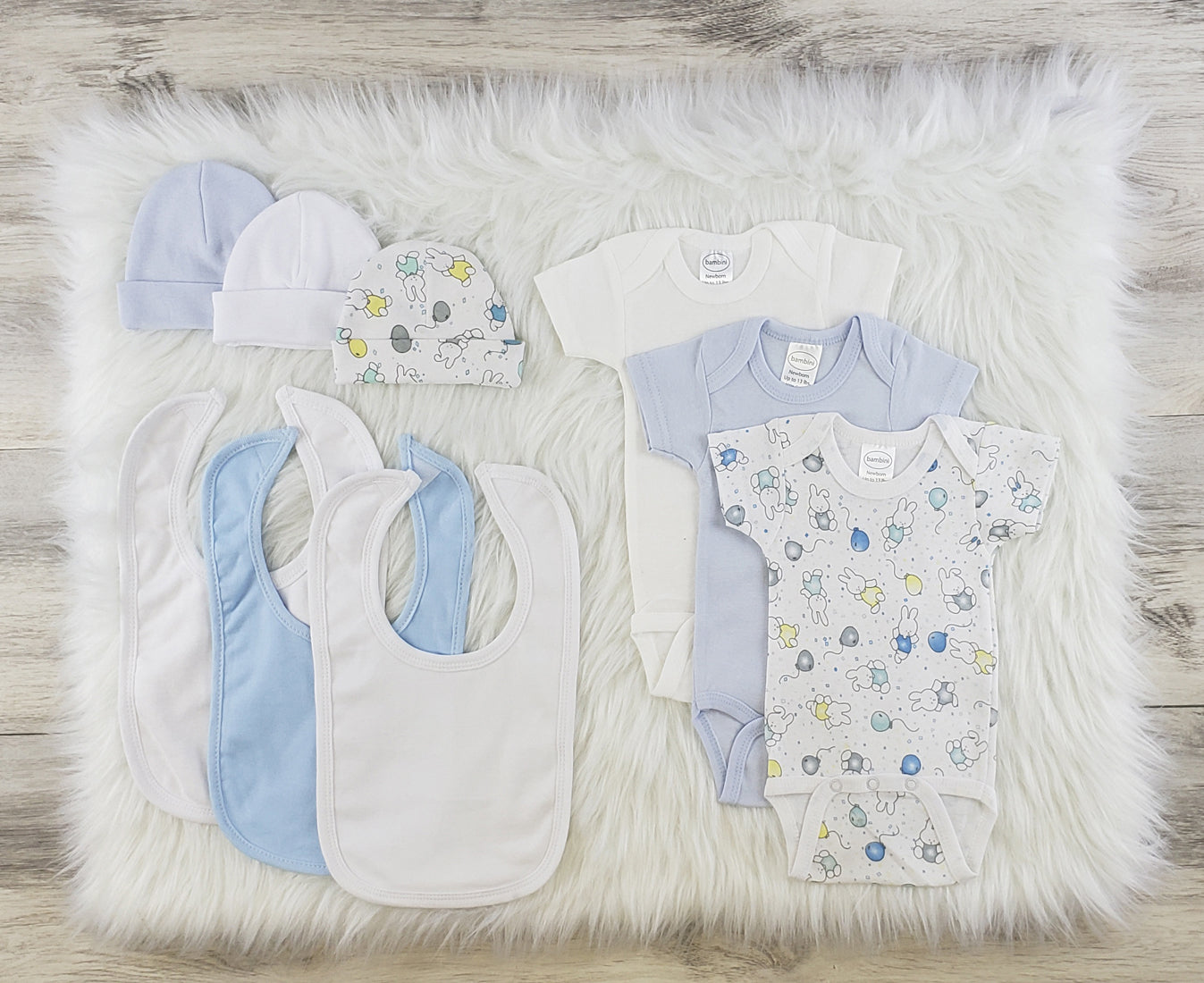 9 Pc Layette Baby Clothes Set LS_0558