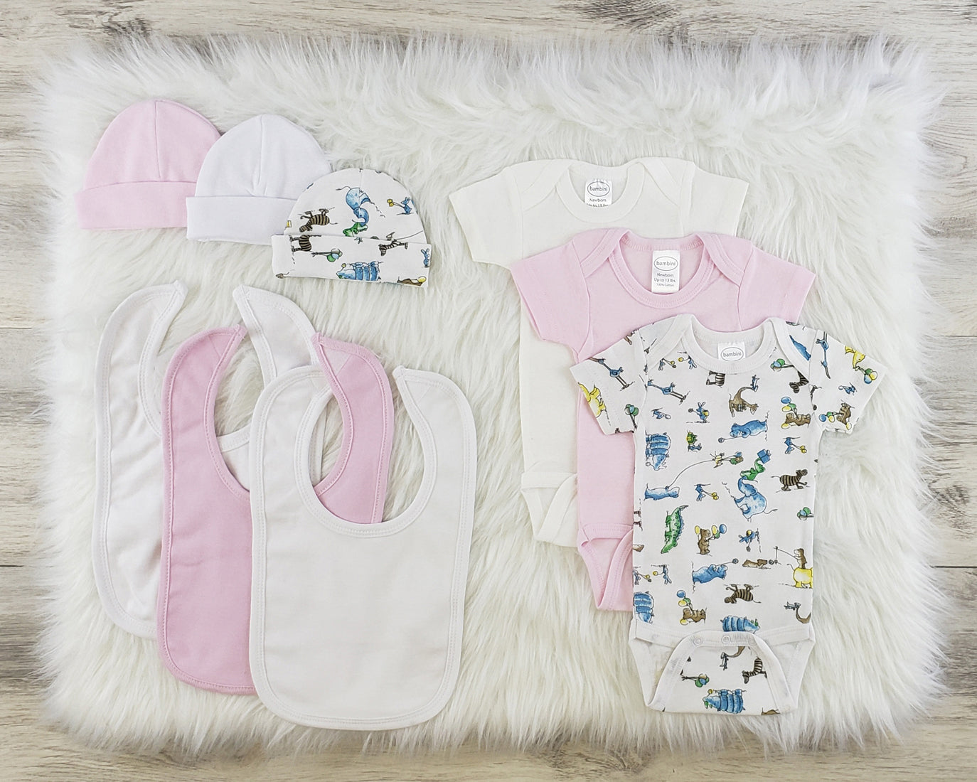 9 Pc Layette Baby Clothes Set LS_0561