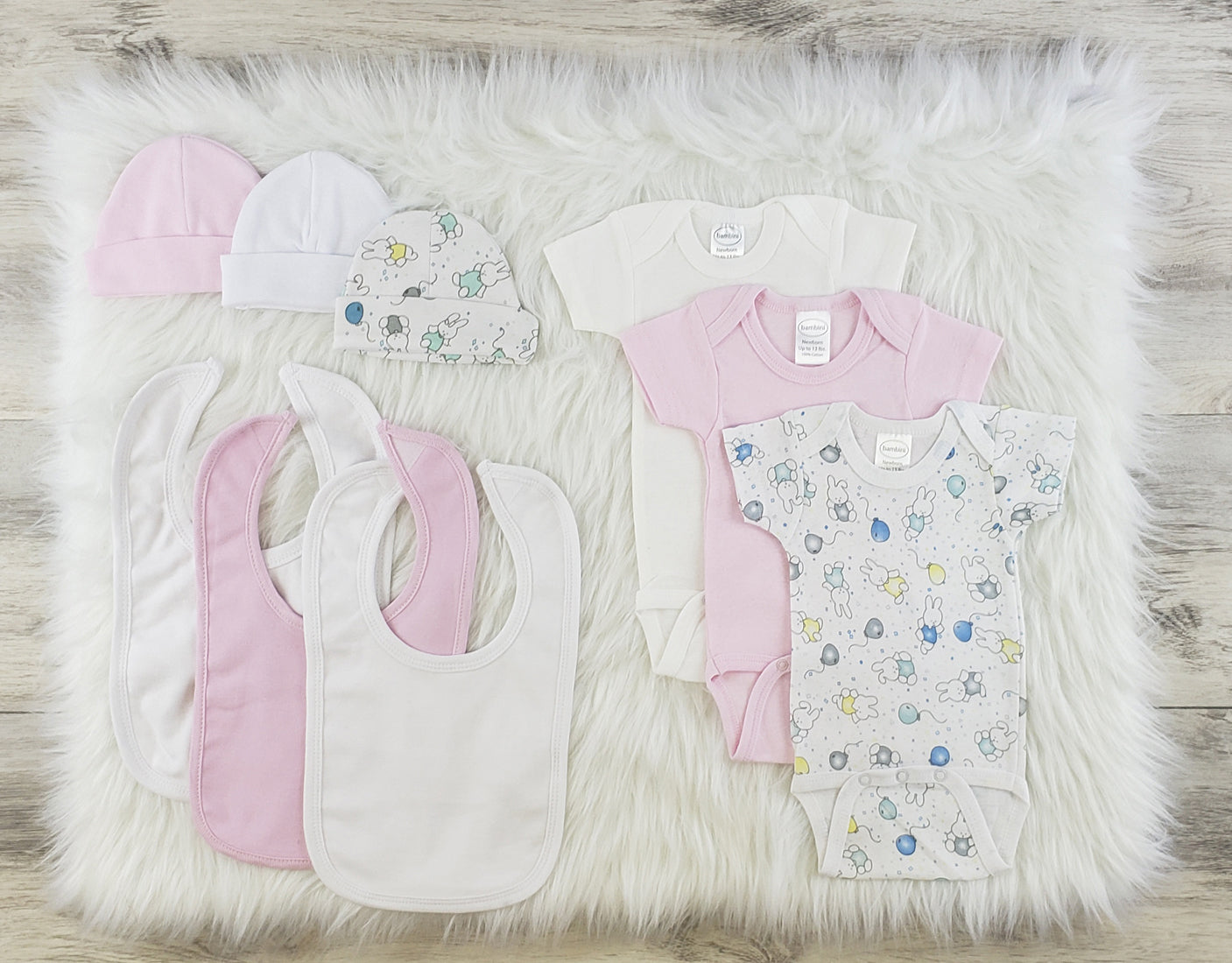 9 Pc Layette Baby Clothes Set LS_0562