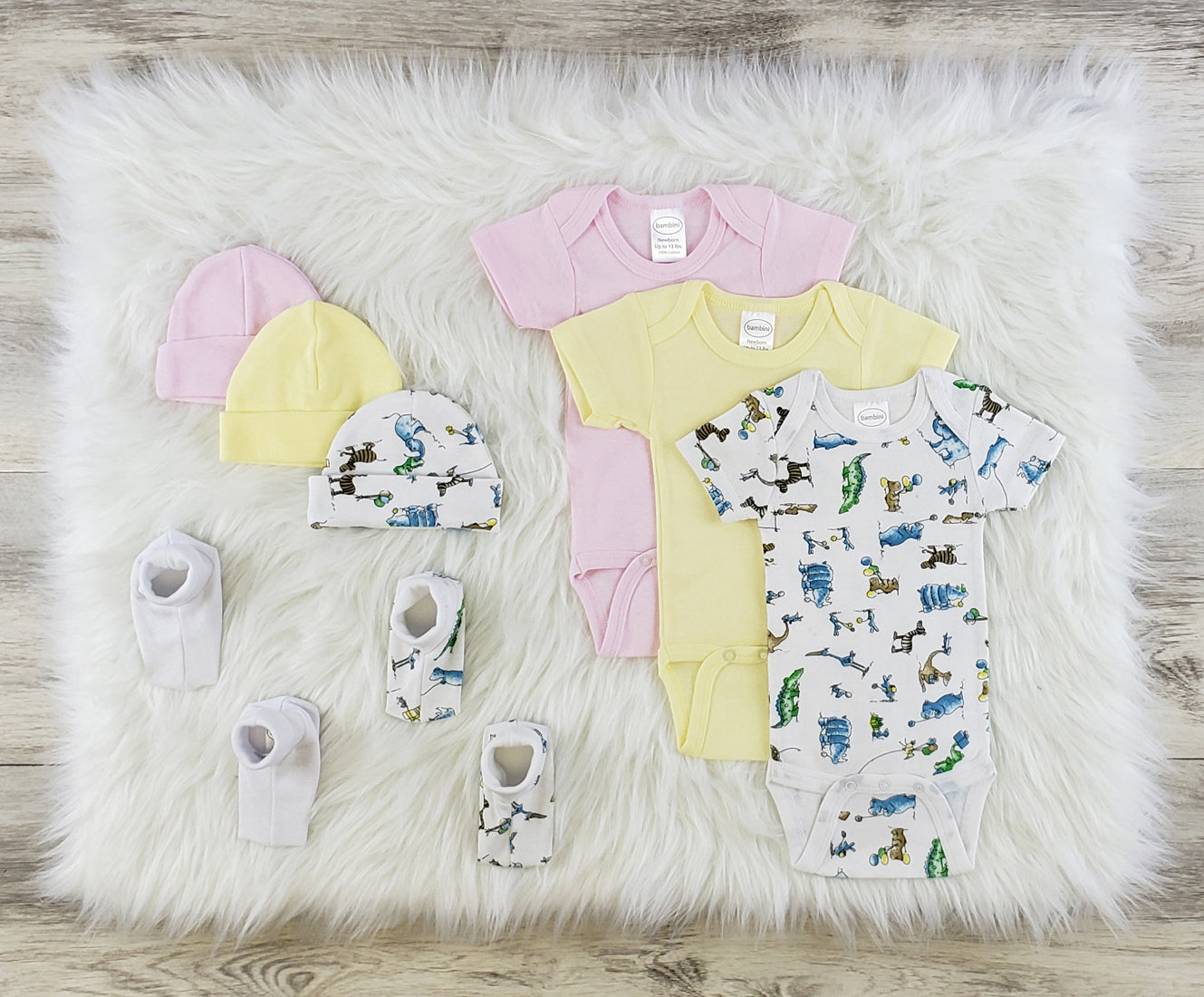 8 Pc Layette Baby Clothes Set LS_0565