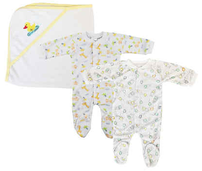 Unisex Closed-toe Sleep & Play (Pack of 3 ) NC_0727