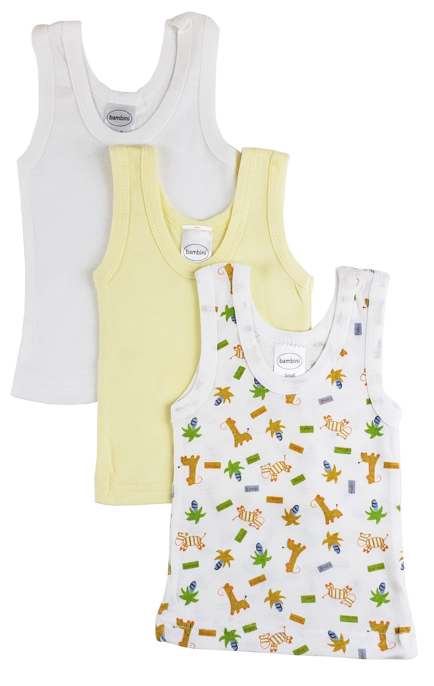 Boys Printed Tank Top Variety 3 Pack 037Pack