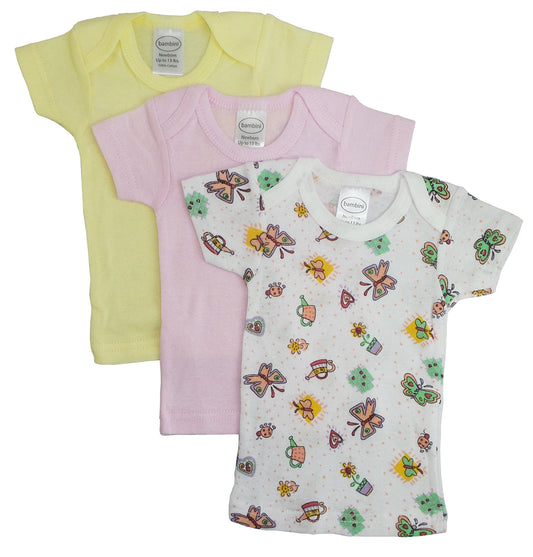 Girls Printed Short Sleeve Variety Pack 059Pack