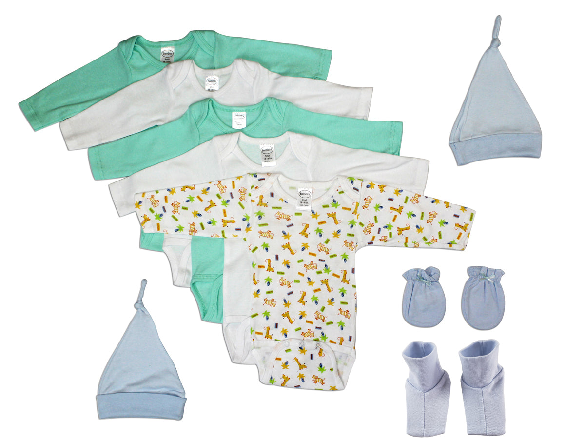 Baby Boy 9 Pc Layette Sets NC_0494