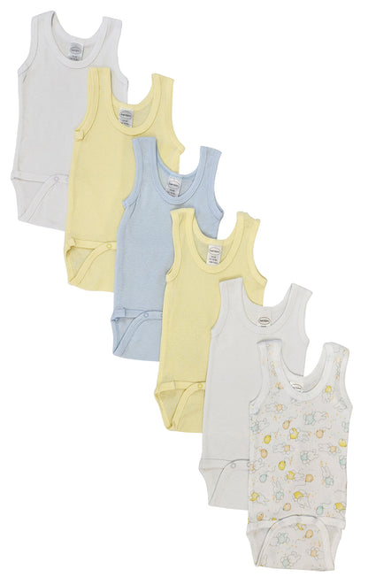 Baby Boy 6 Pc Onezies and Tank Tops NC_0518