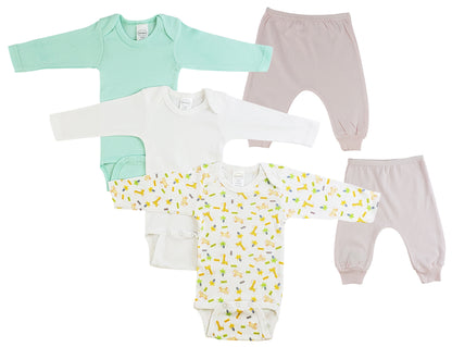 Infant Girls Long Sleeve Onezies and Joggers CS_0509