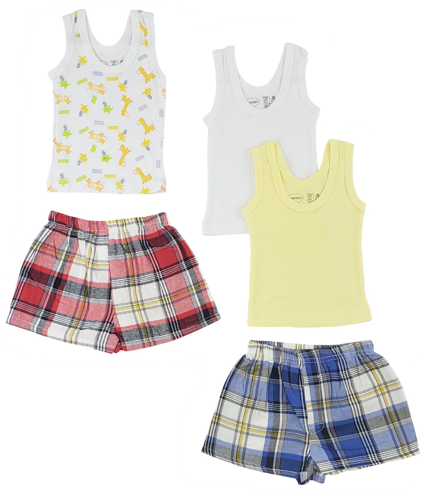 Boys Tank Tops and Boxer Shorts CS_0216