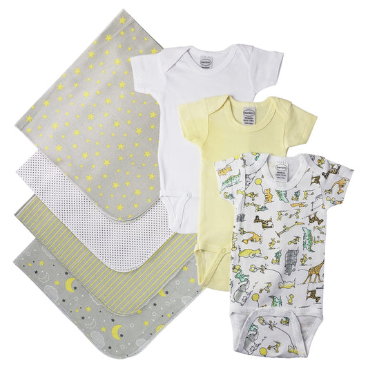 Unisex Baby 7 Pc Layette Sets NC_0538