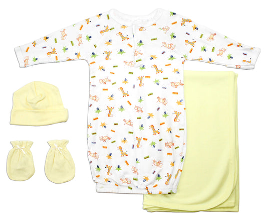 Girls 4 Piece Layette Set LS_0126