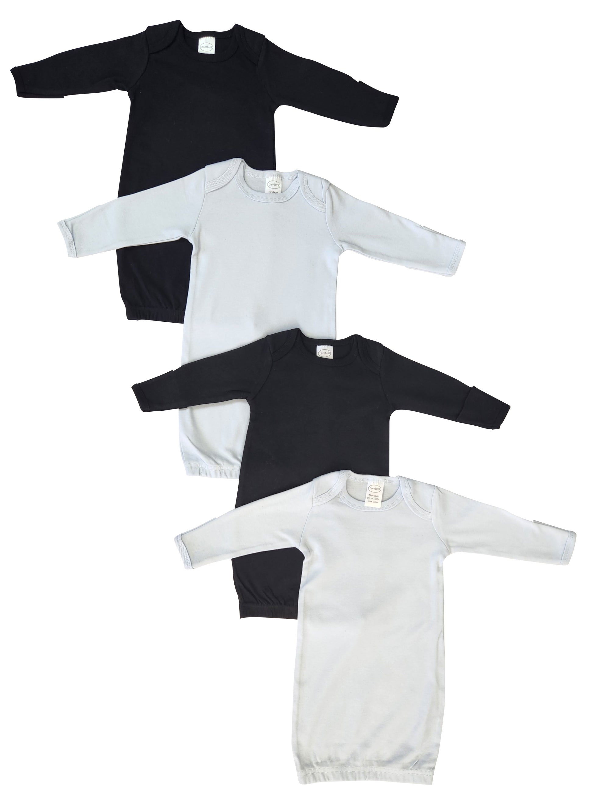 Newborn Baby Boy 4 Piece Gown Set NC_0852